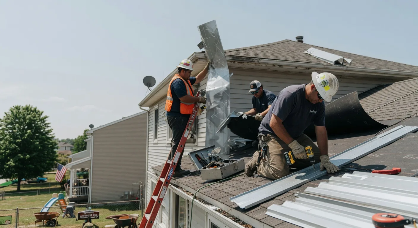 Metal Roof Repair in Union Church, MS